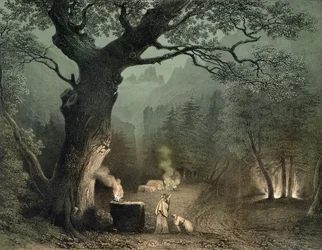 The Sacred Grove of the Druids, from the Opera 